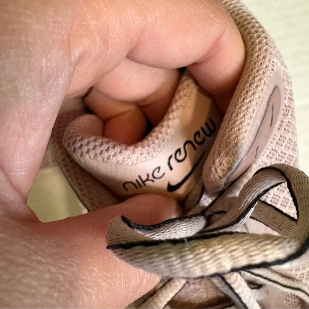 Nike Renew Pink Mesh Running Shoes Sneakers Womens 9 Casual Classic Comfort